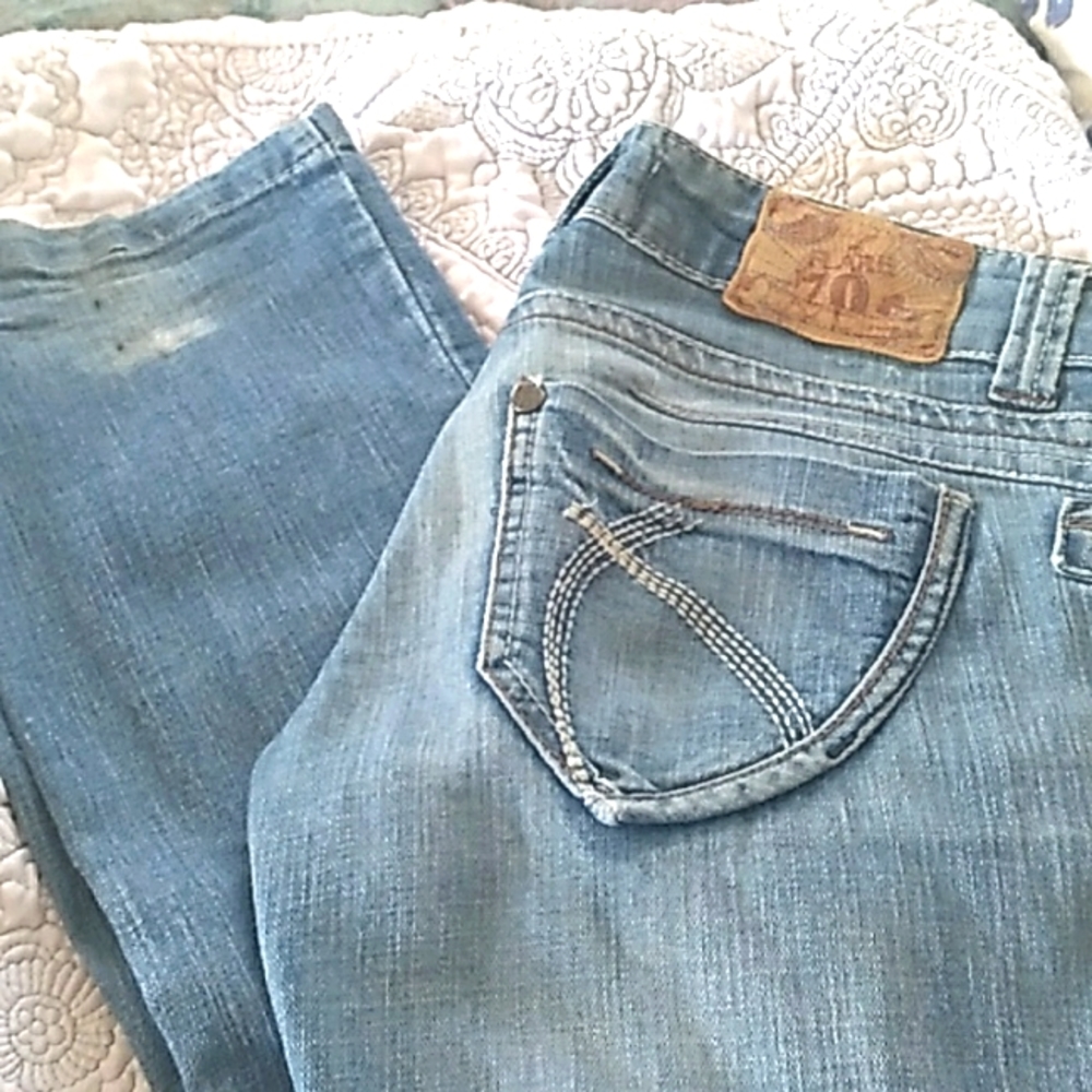 Bershka jeans, European size 38, close to a US 8/10
